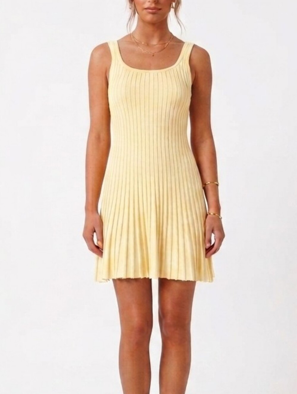 Sundress in Butter Yellow